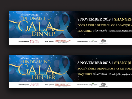 Web Banner, NCIS Gala Dinner Event