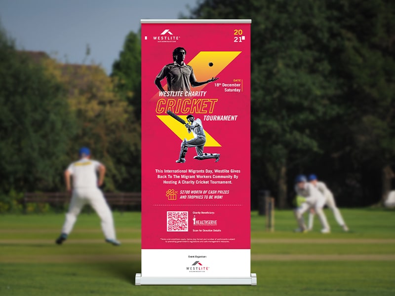Westlite Charity Cricket Tournament Marketing Campaign
